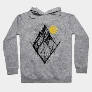 Sun Behind Mountain Hoodie